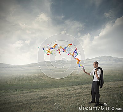 Creative technology Stock Photo