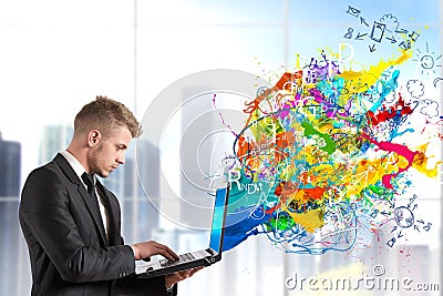 Creative technology Stock Photo