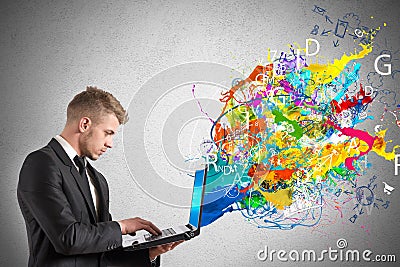 Creative technology Stock Photo