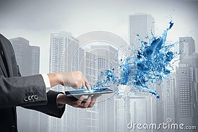 Creative technology Stock Photo