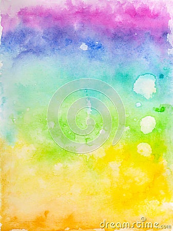 Creative texture. Vibrant watercolor background. Handmade overlay. Decorative chaotic colorful textured pa Stock Photo