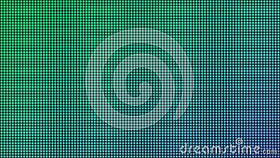 Creative vector illustration of led screen macro texture isolated on transparent background. Art design rgb diode Vector Illustration