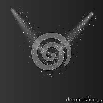 Water spray mist Vector Illustration