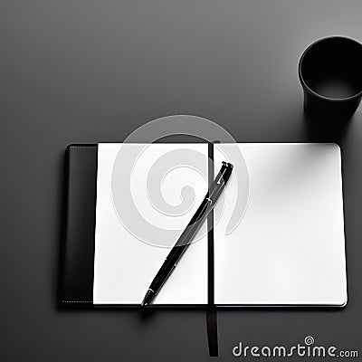 Creative work desk Stock Photo