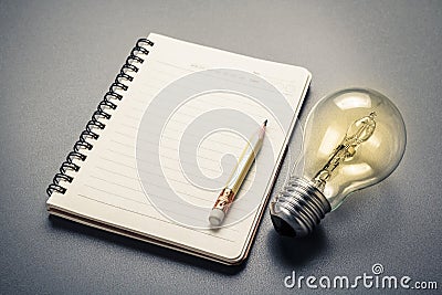 Creative Writing Stock Photo