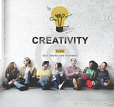 Creativity Ability Ideas Imagination Innovation Concept Stock Photo