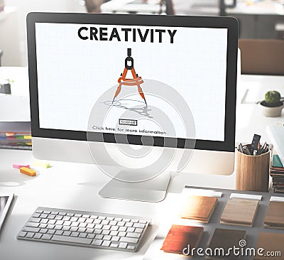 Creativity Aspiration Inspiration Inspire Skills Concept Stock Photo