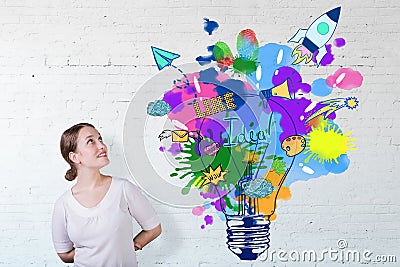 Creativity concept Stock Photo