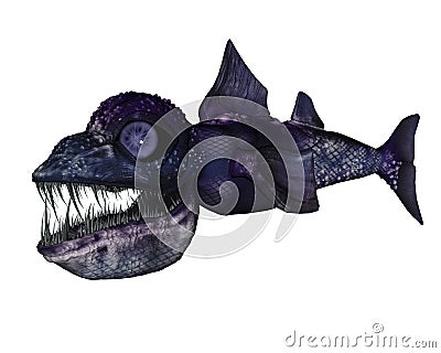 Creature from the deep ocean Stock Photo