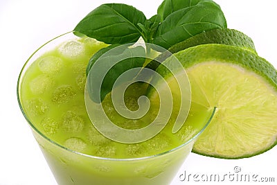 CrEaZy CoCkTaIl LiMe Stock Photo