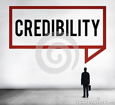 Credibility Partnership Determination Inspiration Concept Stock Photo
