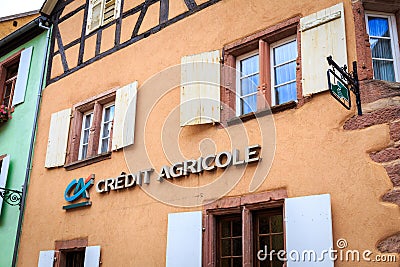 Credit Agricole Editorial Stock Photo