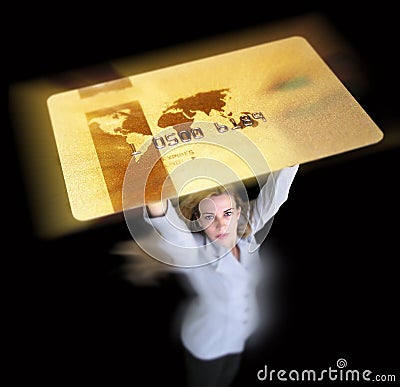 Credit card Stock Photo