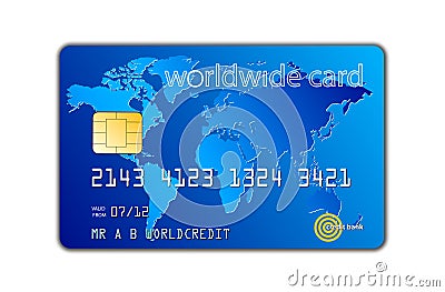 Credit card Stock Photo