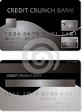 Credit card Vector Illustration