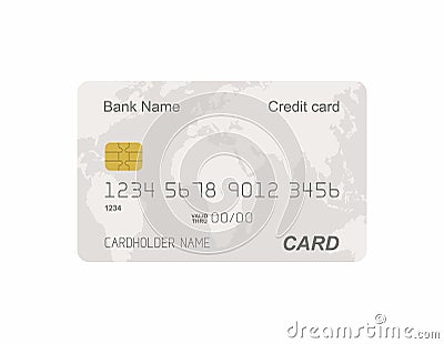 Credit card Vector Illustration