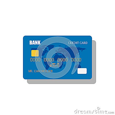 Credit card vector Vector Illustration