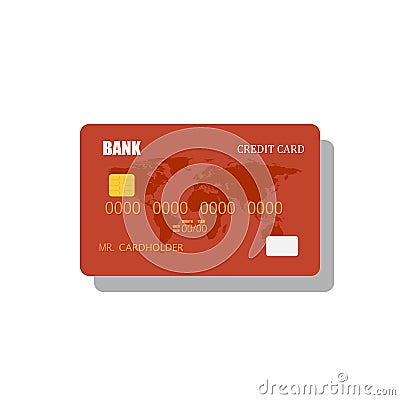 Credit card vector Vector Illustration