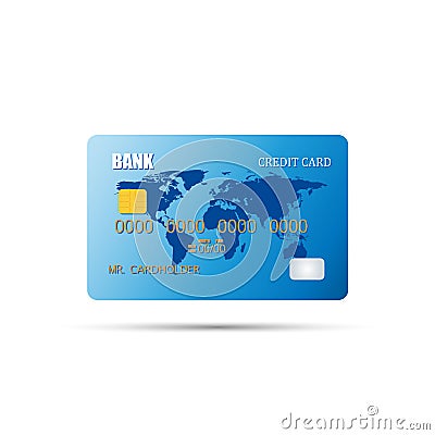 Credit card vector Vector Illustration