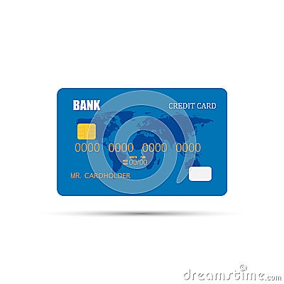 Credit card vector Vector Illustration