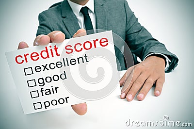 Credit score Stock Photo