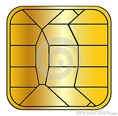 Creditcard Chip Royalty Free Stock Photography - Image 