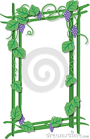 Creeper border Stock Photo