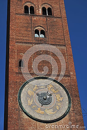 Cremona, Italy, Bassa Lombarda city Stock Photo