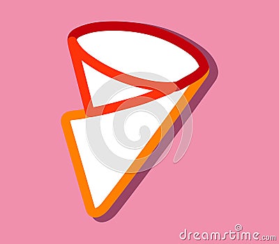 Crepe Icon Design Stock Photo