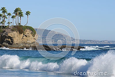 Crescent Bay Laguna Beach, CA Stock Photo