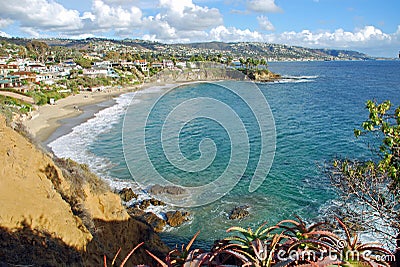 Crescent Bay, North Laguna Beach, California Stock Photo