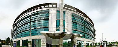 Crescent building - corporate office of Maruti Suzuki, Bharti and Hero group Editorial Stock Photo