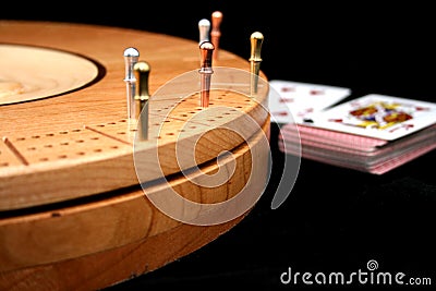 Cribbage Stock Photo