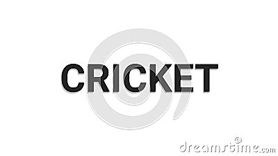 Cricket Word Text Animation . Youtube Video Title Concept Stock Footage - Video of night, sports: 194871142 Cricket Word Text Animation . Youtube Video Title Concept Stock Footage - Video of night, sports: 194871142