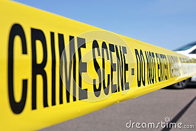 Crime scene Stock Photo