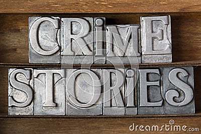 Crime stories Stock Photo