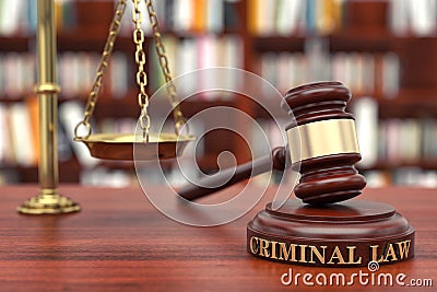 Criminal law Stock Photo