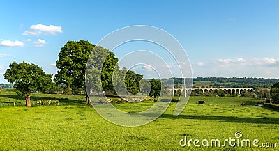 Crimple Valley - Harrogate, North Yorkshire, UK Stock Photo