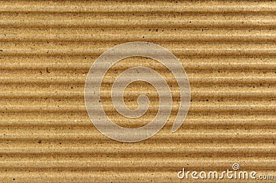 Crinkled cardboard texture Stock Photo
