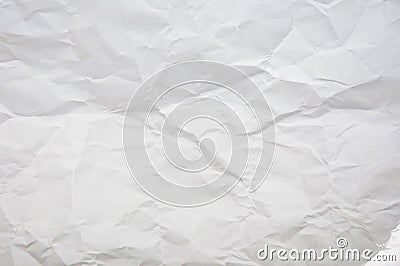 Crinkled paper Stock Photo