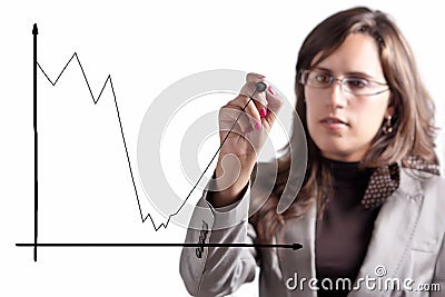 After Crisis Comes Growth Stock Photo