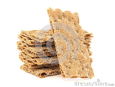 Crisp hard bread Stock Photo