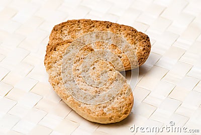 Crispy bread Stock Photo