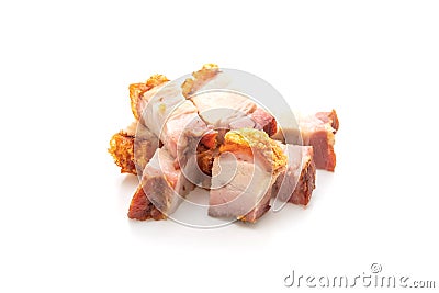 crispy pork belly Stock Photo