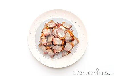 crispy pork belly Stock Photo