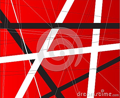 Criss Cross Background Vector Illustration