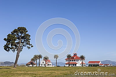 Crissy Field in San Francisco, California Stock Photo