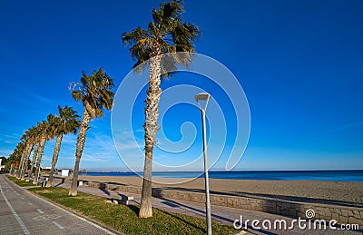 Cristall Cristal beach in Miami Platja Stock Photo