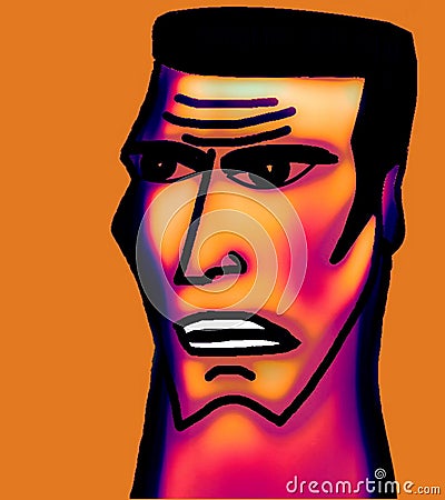 Cristiano Ronaldo - Cartoon Caricature Stock Photography