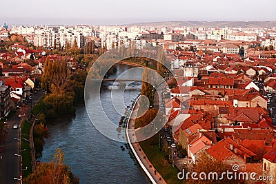 Crisul Repede River Oradea Stock Photo